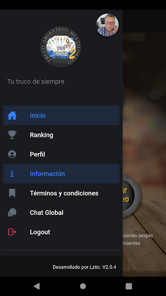 Truco Argentino Multitorneo on