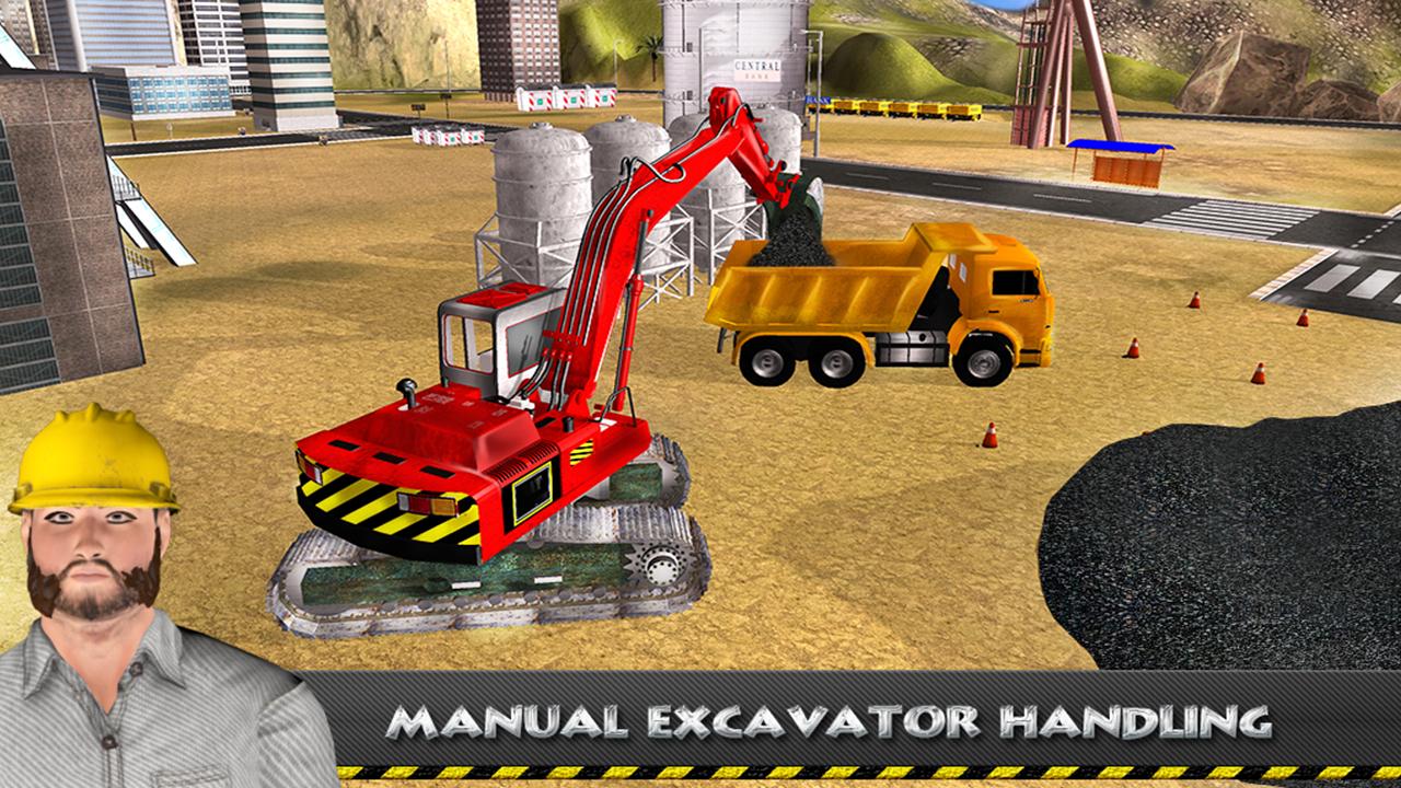 Heavy Road Excavator Crane