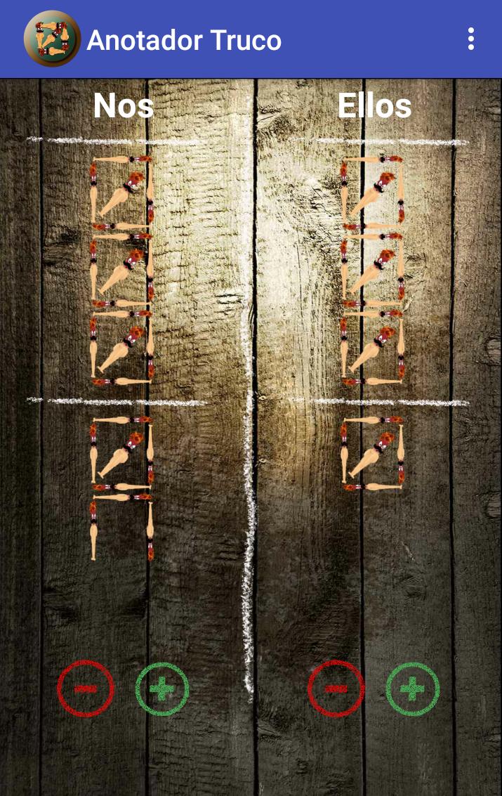 Anotador de Truco Argentino: Juego de Cartas