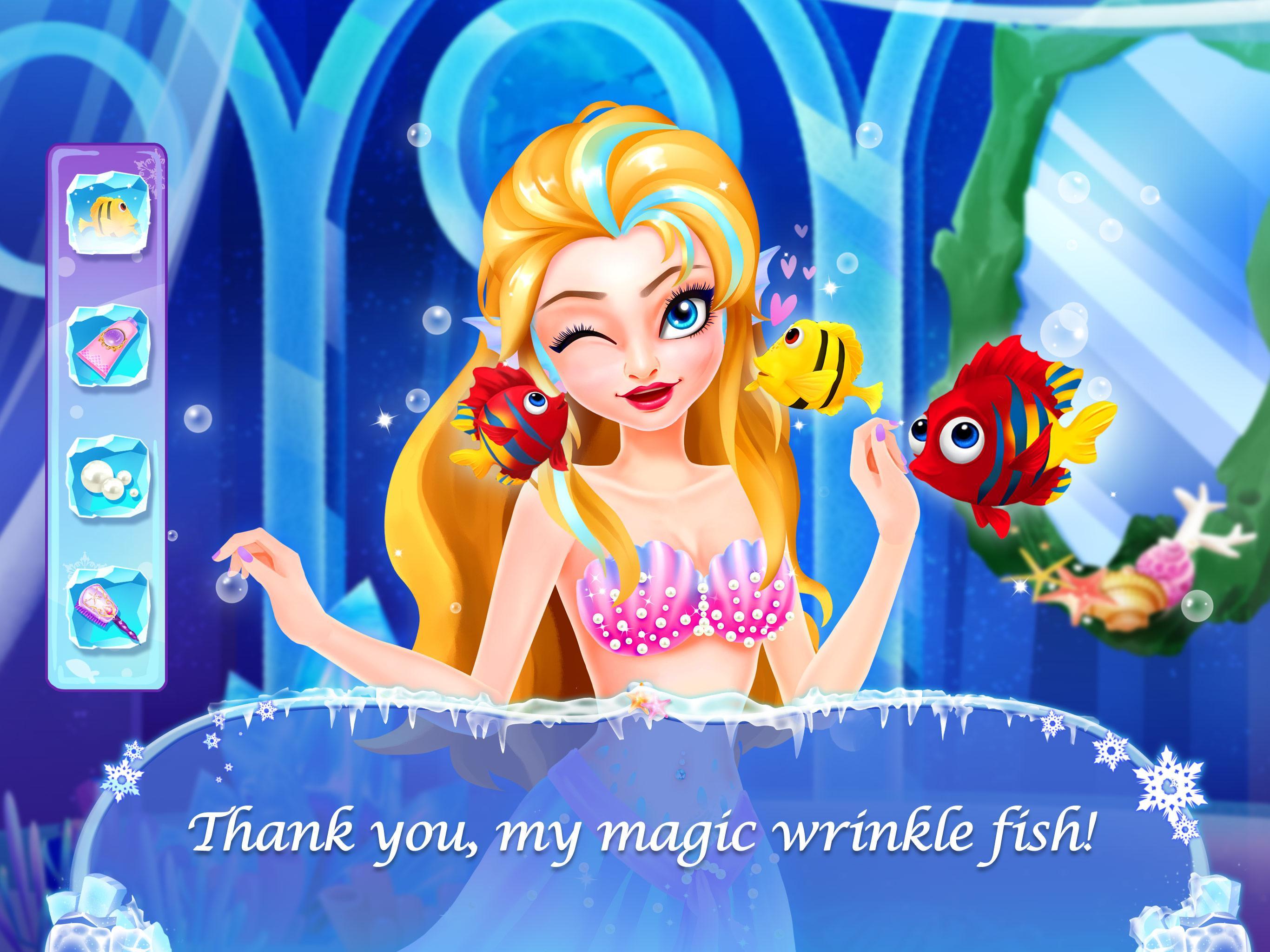The Little Princess Mermaid: Dress Up Story Game