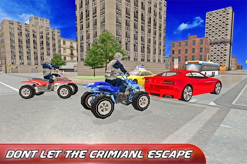 Police Quad Bike Chase