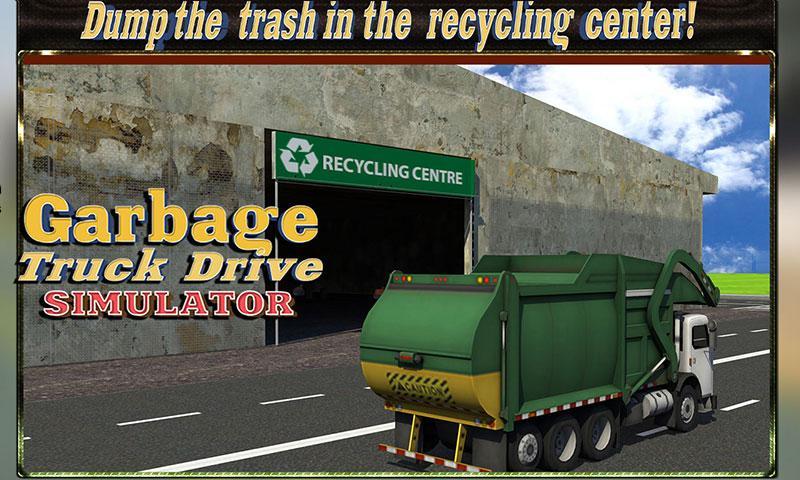 Garbage Truck Drive Simulator
