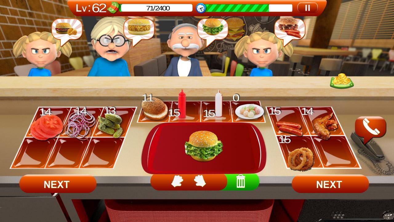 Burger Chef Simulation